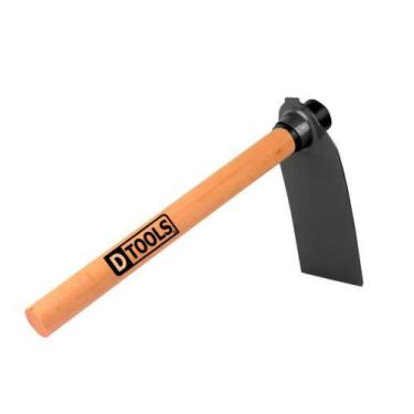 Imagem de Enxadão Estreito 23x10 com Cabo de Madeira 1,5m - Ideal para Jardinage