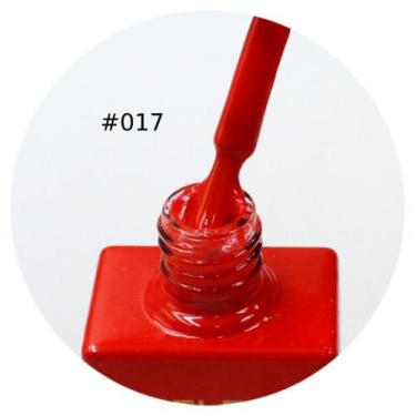 Imagem de Esmalte em gel helen color 15ml c/ anvisa -,  017 VERMELHO CLÁSSICO