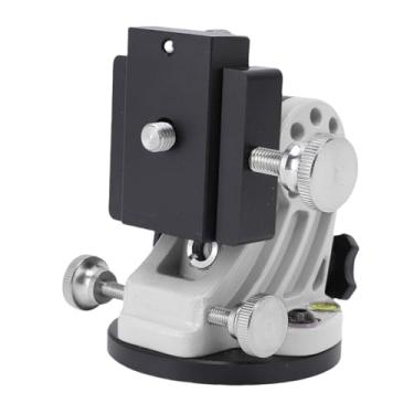 Imagem de Jectse Base de Ajuste de Latitude para Skywatcher Astronomia Com Alinhamento Polaridade Preciso, 0-90 Graus Ajustável Base de Liga de Alumínio (Preto branco)
