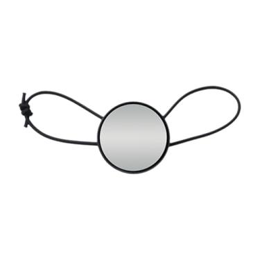 Imagem de kowaku Espelho Retrovisor de Mergulho Portátil Redondo Convexo Compacto Mergulhador Observador, Equipamento de Mergulho para Mergulho em Cavernas, Drifting, Preto