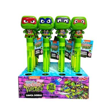 Imagem de Toyng - Lança Bolhas Tartarugas Ninjas - Sem Opção de Escolha