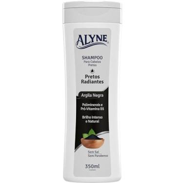 Imagem de Alyne, Shampoo para cabelos, Pretos Radiantes, 350 ml, Preto
