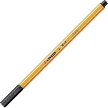 Imagem de Caneta stabilo point 88/46 fine pret - Sertic