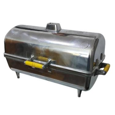 Imagem de Churrasqueira a Carvão Tipo Bafo em Alumínio DURAFORT modelo DIAMANTE,