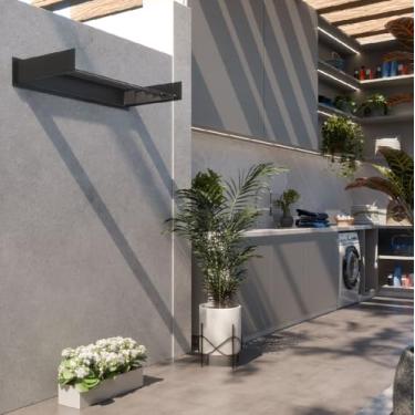 Imagem de Varal Embutido em Inox Oculto Premium – Design Moderno, Discreto e Resistente, Ideal para Ambientes Internos e Externos