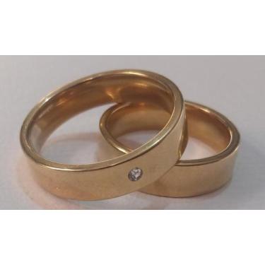 Imagem de Alianças Lisas e detalhadas/trabalhadas (ouro e na prata) VALENTINNY S