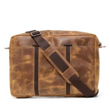 Imagem de Pasta Executiva Couro Legítimo Bertoni Design Dia a Dia Profissionais,