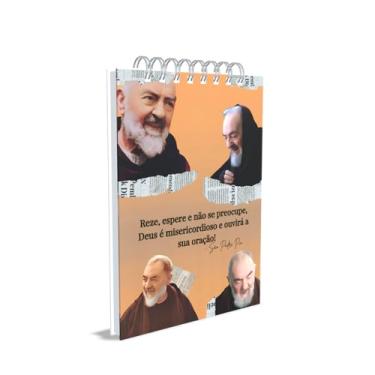 Imagem de Bloco de Anotações Católico, Padre Pio, Capa 06