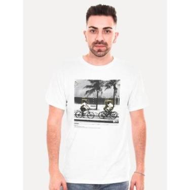 Imagem de Camiseta Reserva Masculina Role de Bike Branca-Masculino