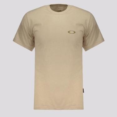 Imagem de Camiseta Oakley Ellipse Tee Bege-Masculino