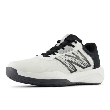 Imagem de New Balance Tênis feminino 696v6, Branco/preto, 35