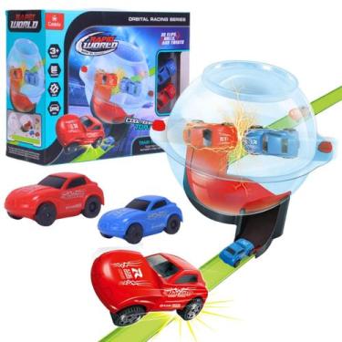 Imagem de Brinquedo Pista de Carrinhos Globo Looping 360 C/ 2 Carrinhos - Castel
