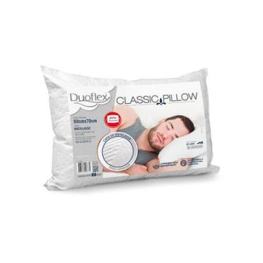 Imagem de Travesseiro Duoflex Classic Pillow Toque Macio 50x70cm