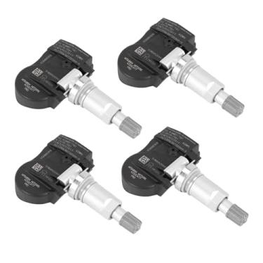 Imagem de OGGUYME 1/4 PCS 4250C477 TPMS Sensor de monitoramento de pressão de pneu compatível com Citroen Mitsubishi ASX I-Miev L200 Lancer Outlander 433MHz 1612477080(4PCS)