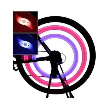 Imagem de Luz LED Para Raios De Roda De Bicicleta À Prova d'Água, Luzes De Pneus