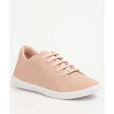 Imagem de Tênis Casual Feminino Izalu-11299, Bege, 35