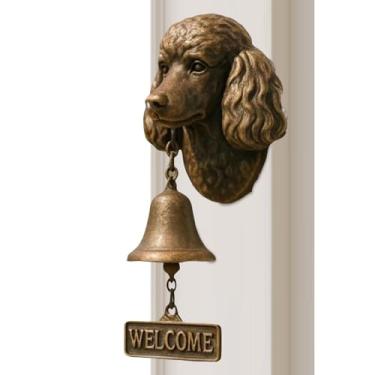 Imagem de Campainhas Com Tema De Cão,Campainhas Divertidas Montadas Na Parede Rústicas Com Tema Animal,Sino De Entrada Para Porta Da Frente E | Para Portão, Jardim, Quintal, Casa, Sala De Segurança