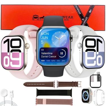 Imagem de W11 Mini Relogio Delicado Smartwatch Feminino Lançamento Original Microwear 42mm Amoled Gps Nfc-Unissex