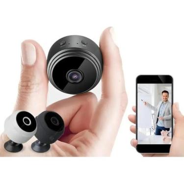 Imagem de Mini Câmera Espiã Ip Wi-fi A9 Segurança Wi-Fi Full HD 1080p - Congratu