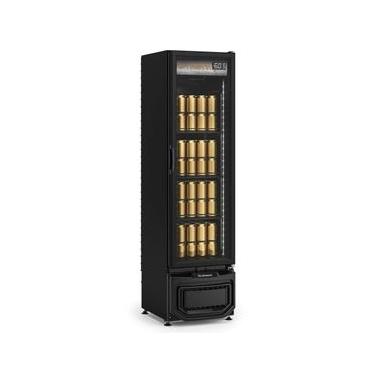Imagem de Cervejeira com Porta de Vidro 228L GCB23EVLB All Black Gelopar 220V