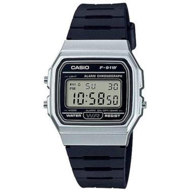 Imagem de Relógio Masculino Casio Digital F-91Wm-7Adf-Unissex