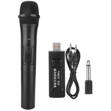 Imagem de Microfone Sem Fio Dinamico Vmic v16u Preto