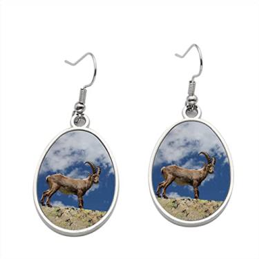 Imagem de Brinco Capra Ibex – Brincos com pingente para meninas – Presente de festa de aniversário dos namorados
