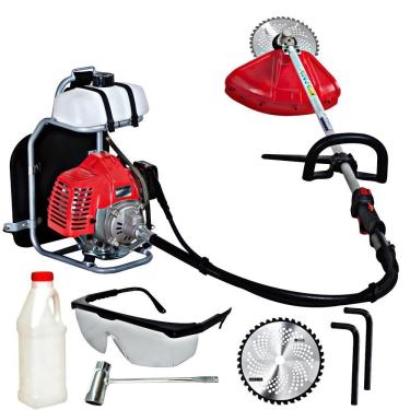 Imagem de Roçadeira Profissional Costal Nakashi C330MBO 33cc 2T á Gasolina Com Motor Mitsubishi T...