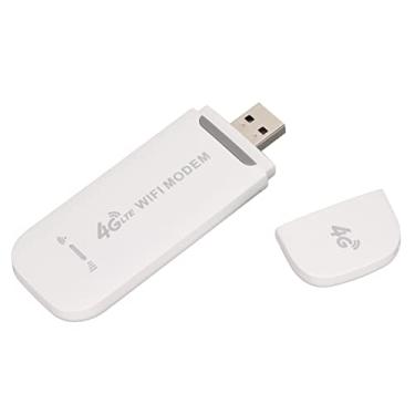 Imagem de Roteador 4G, Roteador WiFi De Cobertura Ampla Sem Fio Estável Fácil Conexão Modem USB 4G Hotspot Móvel Portátil Para Viagens No Escritório Em Casa