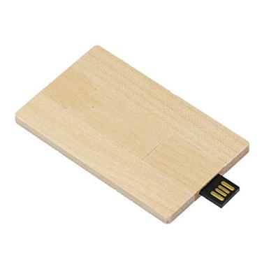 Imagem de Cartão de madeira branco de 16 GB, pen drive USB 2.0, pen drive, cartão de memória, pendrive, cartão flash USB, unidade USB, disco, pendrive