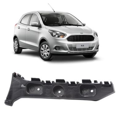 Imagem de Guia Parachoque Traseiro Ka Hatch 2015 2016 2017 2018 Esquerdo