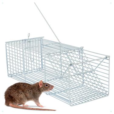 Imagem de ARMADILHA RATOEIRA ARAMADA PARA CAPTURAR RATOS ROEDORES E CAMUNDONGOS