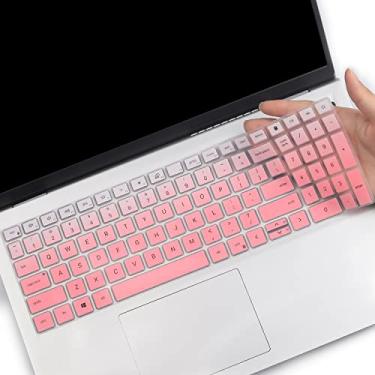 Imagem de Capa de teclado para laptop Dell Inspiron 15 3510 3511 3515 3525 3530 3535 5510 5515 5518 7510, 2025 Dell 15 DC15250 DC15255 15.6, V ostro 351 0 3520 3530 5510 5515 15.6, Latitude 3520/Inspiron 7610