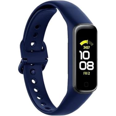 Imagem de Pulseiras de silicone NSmart compativeis com Galaxy Fit2 SM-R220 (R220, Azul Petróleo)