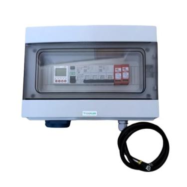 Imagem de QUADRO DE PROTEÇÃO CARREGADOR CARRO ELÉTRICO WALLBOX 7KW+ TOMADA 20A + MEDIDOR WIFI