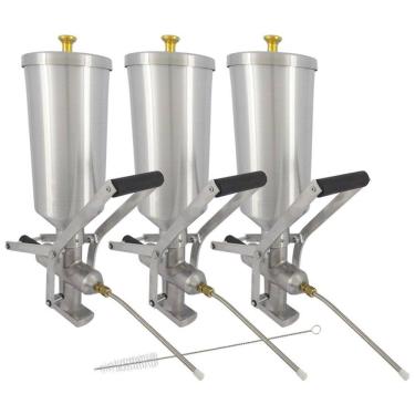 Imagem de Kit 3 Doceira de Churros 2 Litros (Recheadeira de Churros)