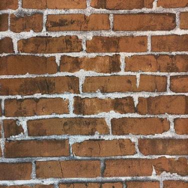 Imagem de Tecido de Tijolo Tijolinho Branco para Parede Painel Eventos Revestime
