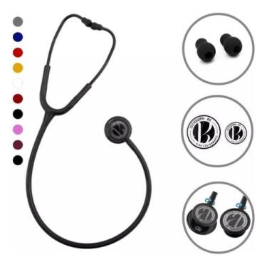 Imagem de Estetoscópio Bic Eternity Duplo Inox Profissinal Com 5 A Garantia, Bla