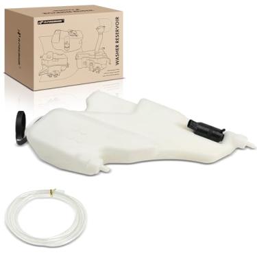 Imagem de A-Premium Reservatório de lavadora compatível com modelos Chevrolet/GMC/Oldsmobile - 1995-2005 Blazer, 1994-2004 S10, 1994-2004 Sonoma, Jimmy, Bravada, com (tampa/bomba de lavagem/mangueira/suporte)