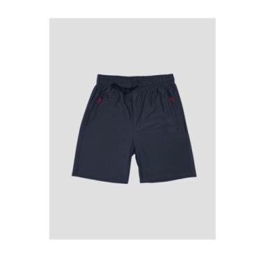 Imagem de Short Bermuda Masculina Dry Fit Tecido Gelado Elastano Bolsos Com Zípe