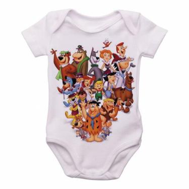 Imagem de body nenê criança roupa bebê   Hanna Barbera personagens - Empório Dut