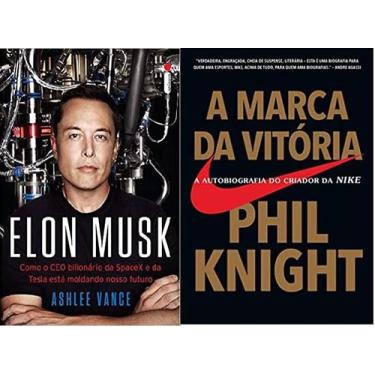 Imagem de KIT 2 LIVROS A marca da vitória + Elon Musk - Intrinseca