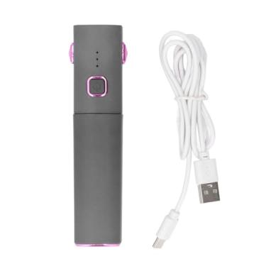 Imagem de Fockety Mini Chapinha, Portátil USB Anti-escaldadura Aquecimento Rápido Multifuncional, 5V / 2A Estilo o Dia Todo, Mini Alisador de Cabelo Pequeno Sem Fio para Uso