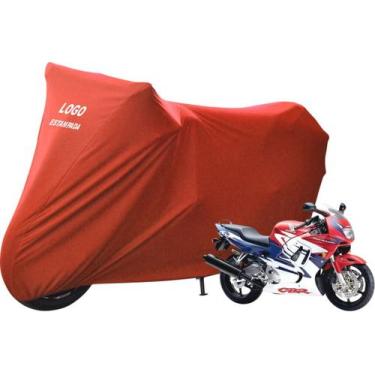 Imagem de Capa De Moto Honda CBR 600 F Sob Medida Com Logo - Mz, Vermelha