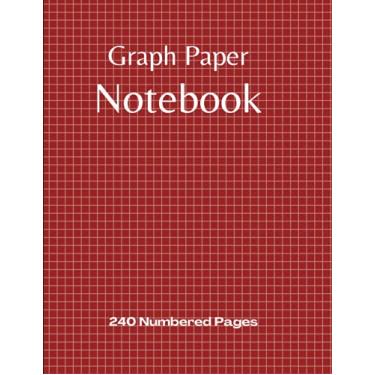 Imagem de Graph Paper Notebook: Project Workbook with 240 Numbered Pages Quad Ruled 5 x 5 Graph Paper | 8.5" x 11" | PLUS 20 Lined Pages | For Ideas, Notes, Sketches