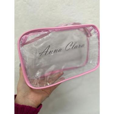 Imagem de Kit com 15 Necessaries Transparente PERSONALIZADA 23X15 - Gii Matos Ma