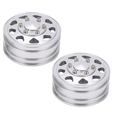 Imagem de Balde da Roda Dianteira e Rolamento de Carros, 1/14 de Liga de Alumínio Prática RC