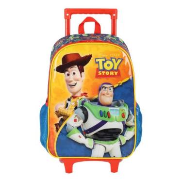 Imagem de Mochila De Rodinhas Escolar Infantil Disney Toy Story - Luxcel, Laranj