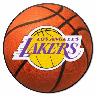 Imagem de FANMATS Tapete de basquete NBA Los Angeles Lakers 10209, 66 cm de diâmetro