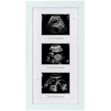 Imagem de Porta-Retratos de Ultrassom HAMUIERS - Moldura para Três Fotos